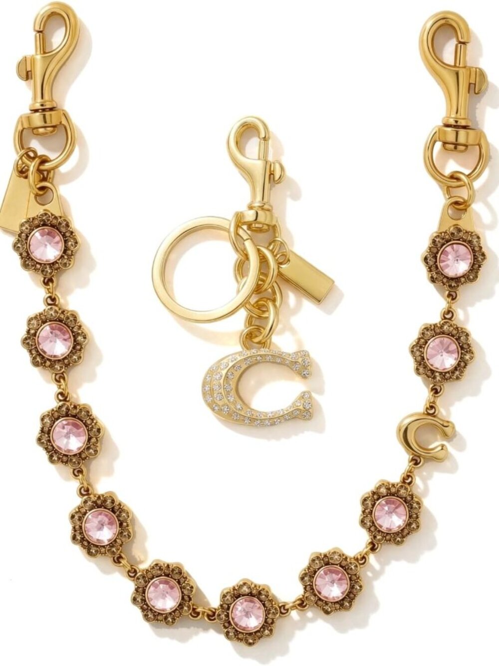 Stylish Bag Chain Purse Charm | Key Chain Accessory for Women’s Handbags